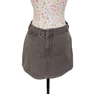 2000s old navy brown skirt size small